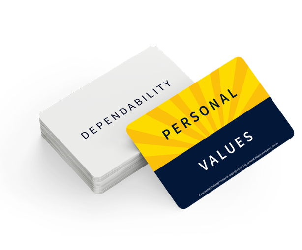 The Leadership Challenge Workshop Values Card